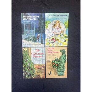 Vintage Scholastic Book Services Paperback Children Stories 4pc Lot Collectibl